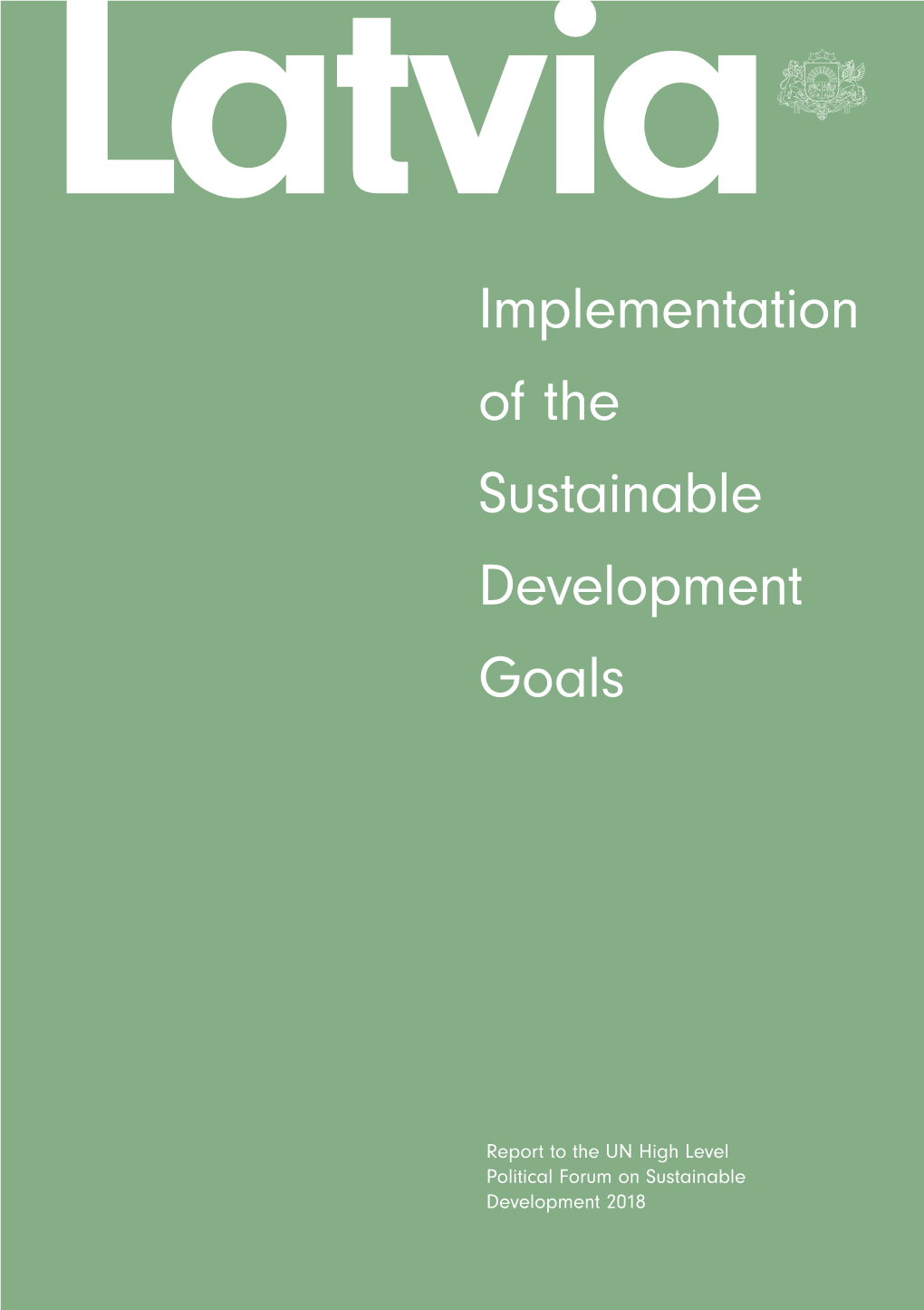 Implementation of the Sustainable Development Goals
