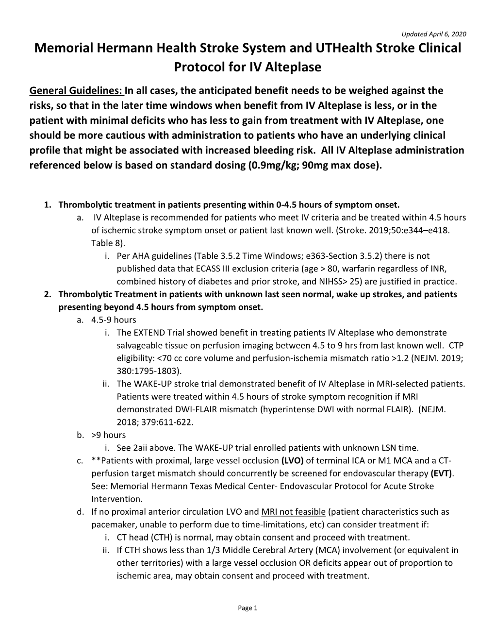 Protocol-IV-Alteplase.Pdf