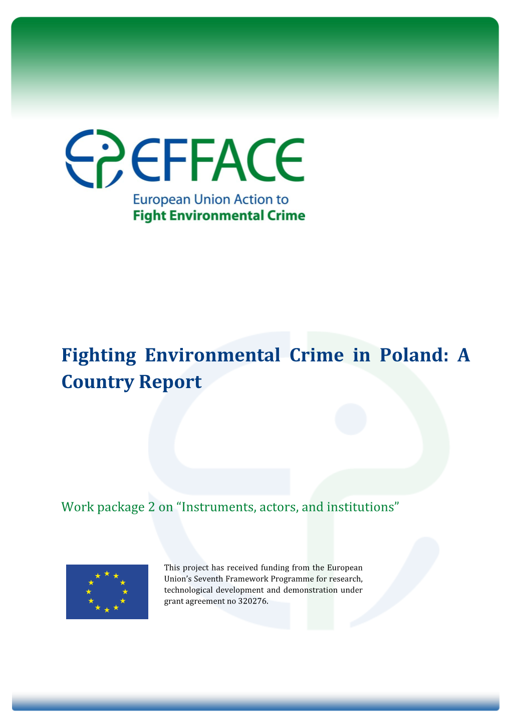 Fighting Environmental Crime in Poland: A