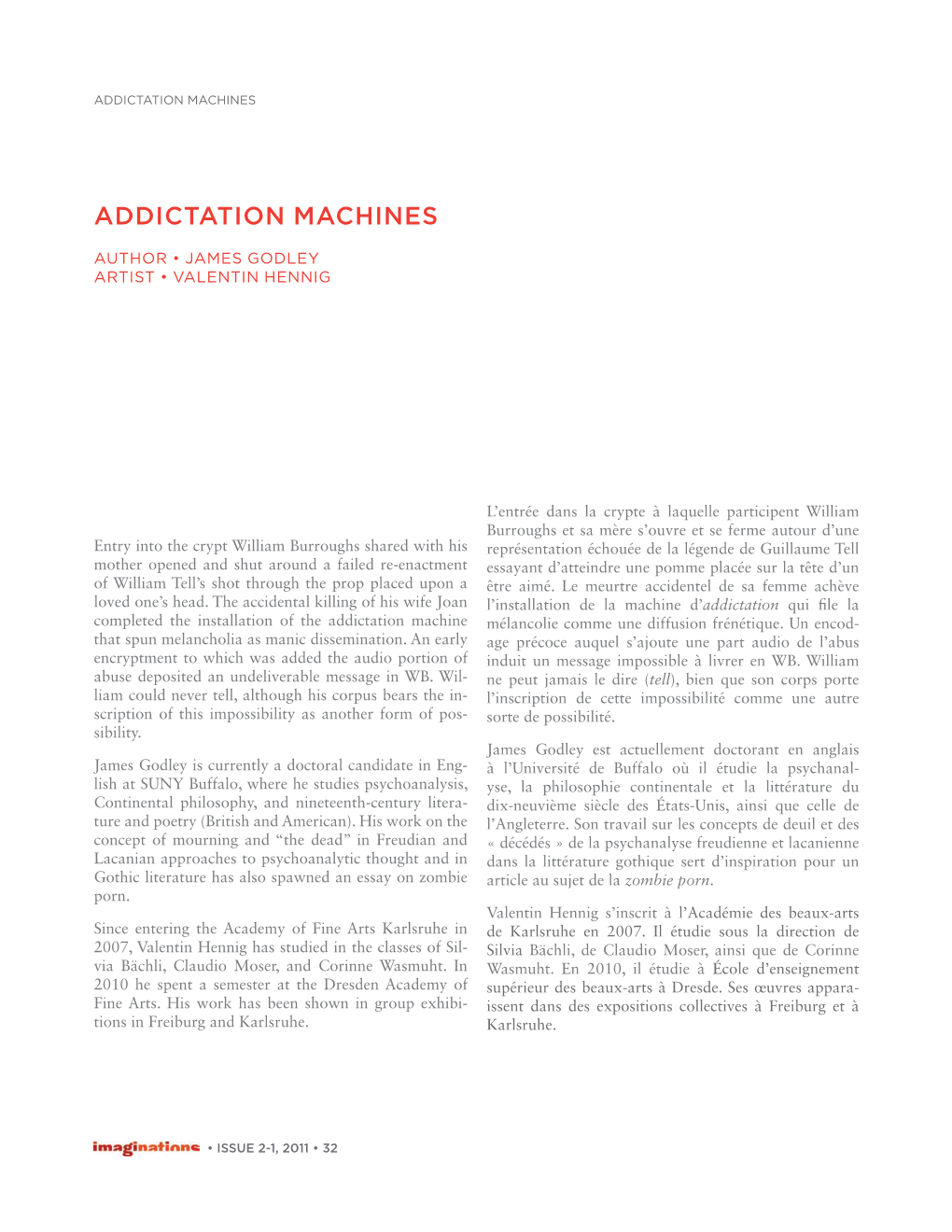 Addictation Machines