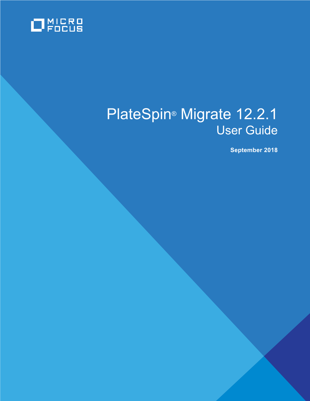Platespin Migrate 12.2.1 User Guide