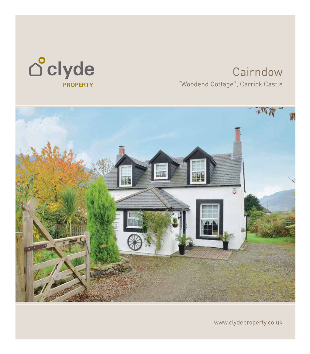 Cairndow “Woodend Cottage”, Carrick Castle