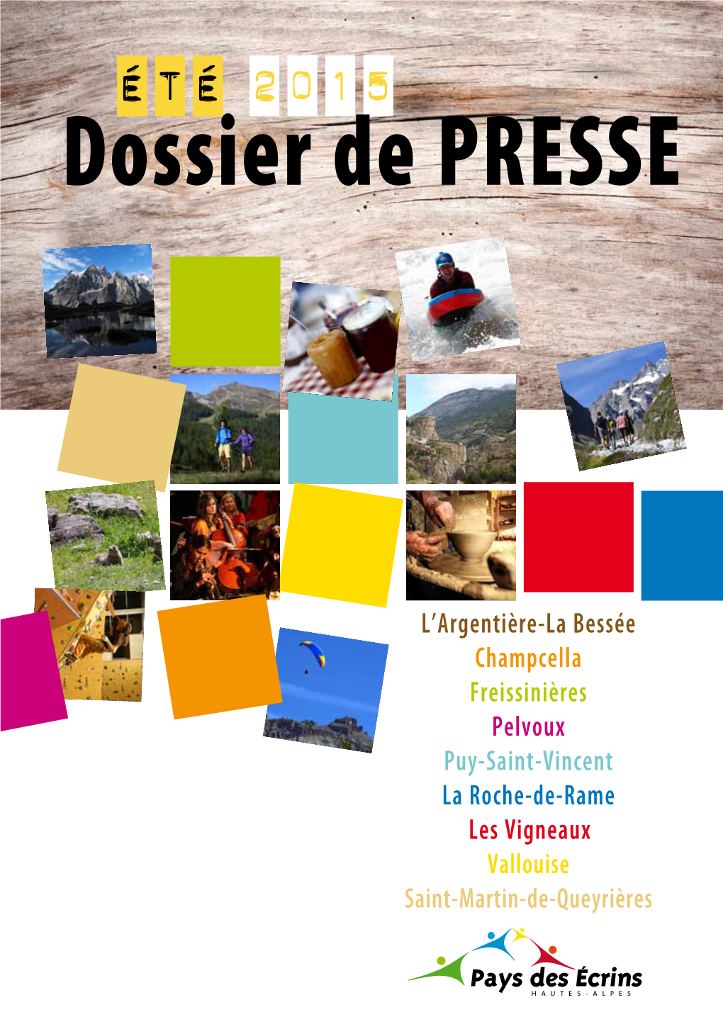 Été 2015 Dossier De PRESSE