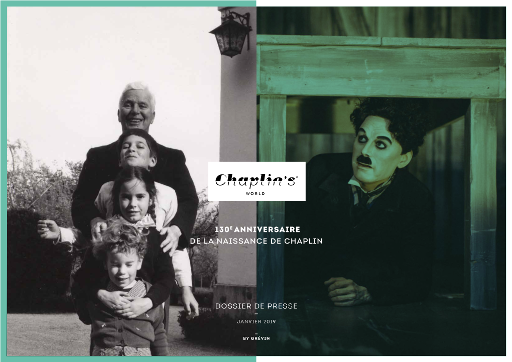 130E Anniversaire De La Naissance De Chaplin