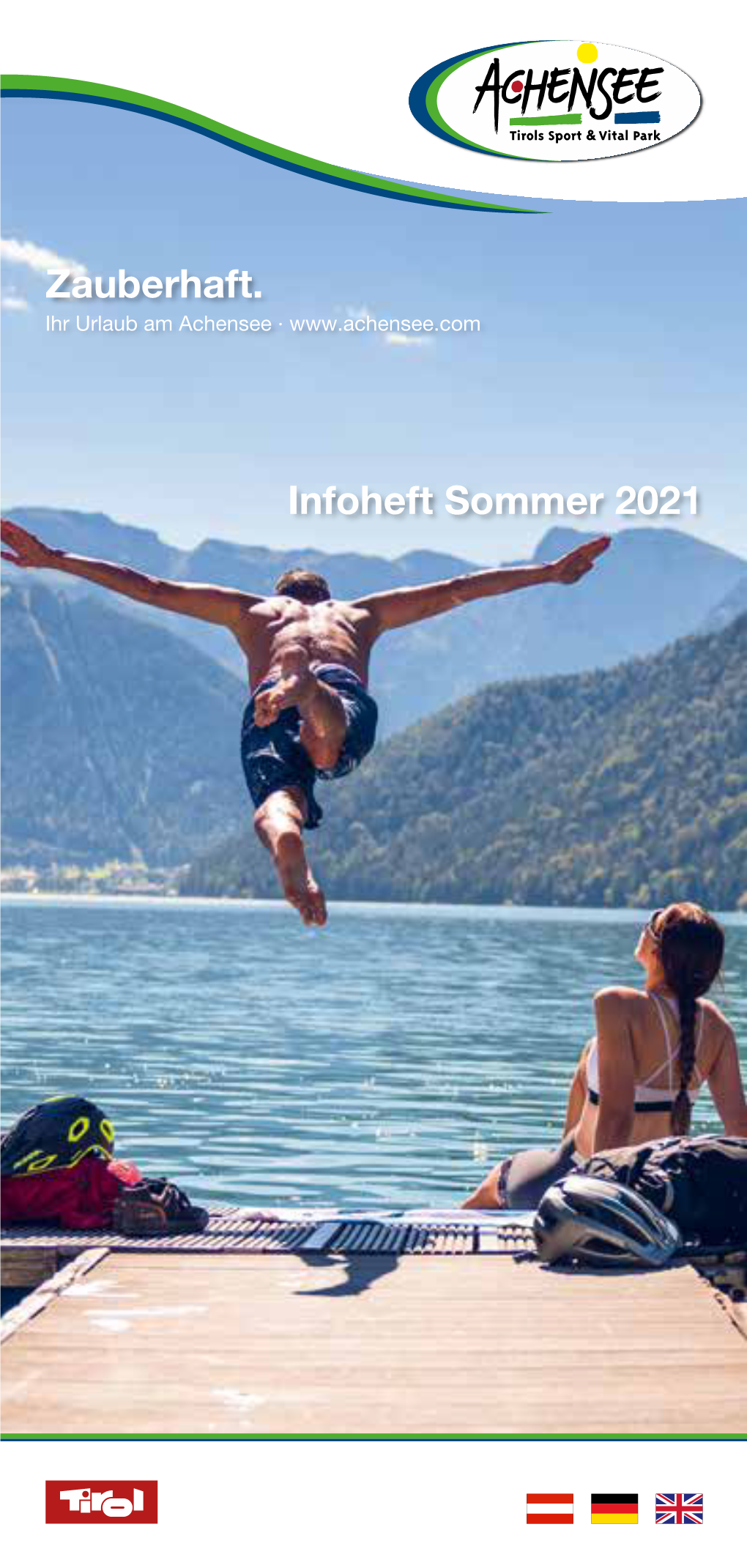 Infoheft Achensee Sommer