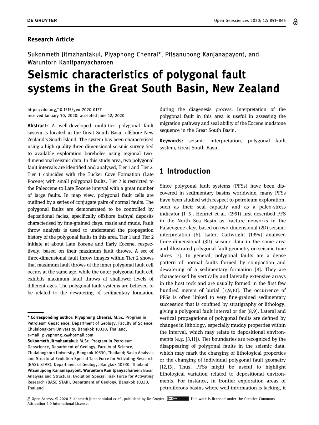 Seismic Characteristics of Polygonal Fault Systems in the Great South Basin, New Zealand During the Diagenesis Process