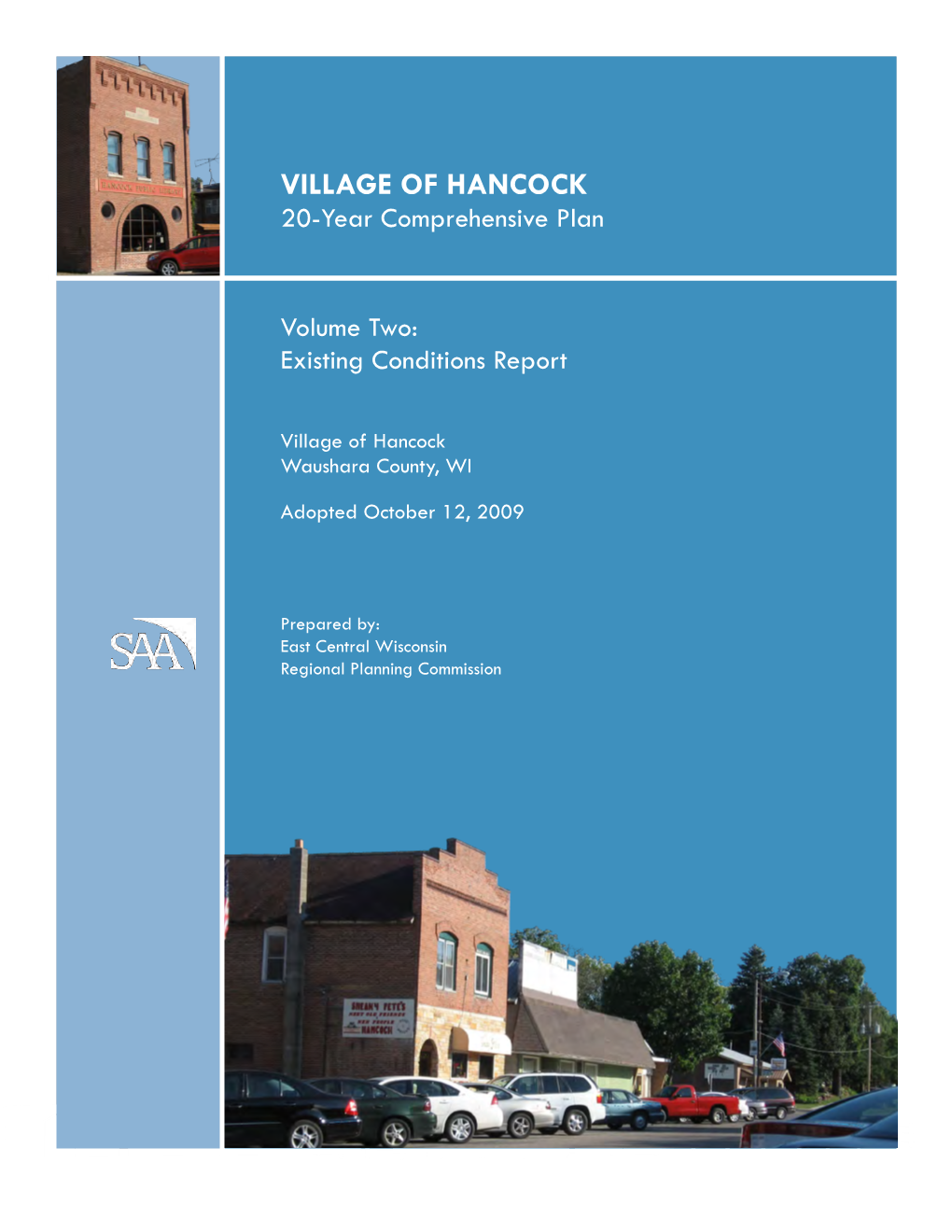 Village of Hancock 20-Year Comprehensive Plan