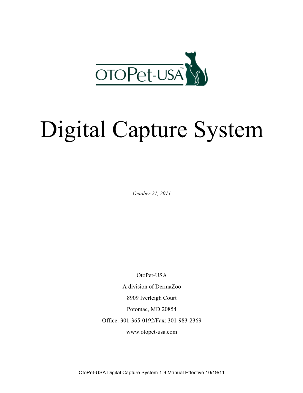 Digital Capture System