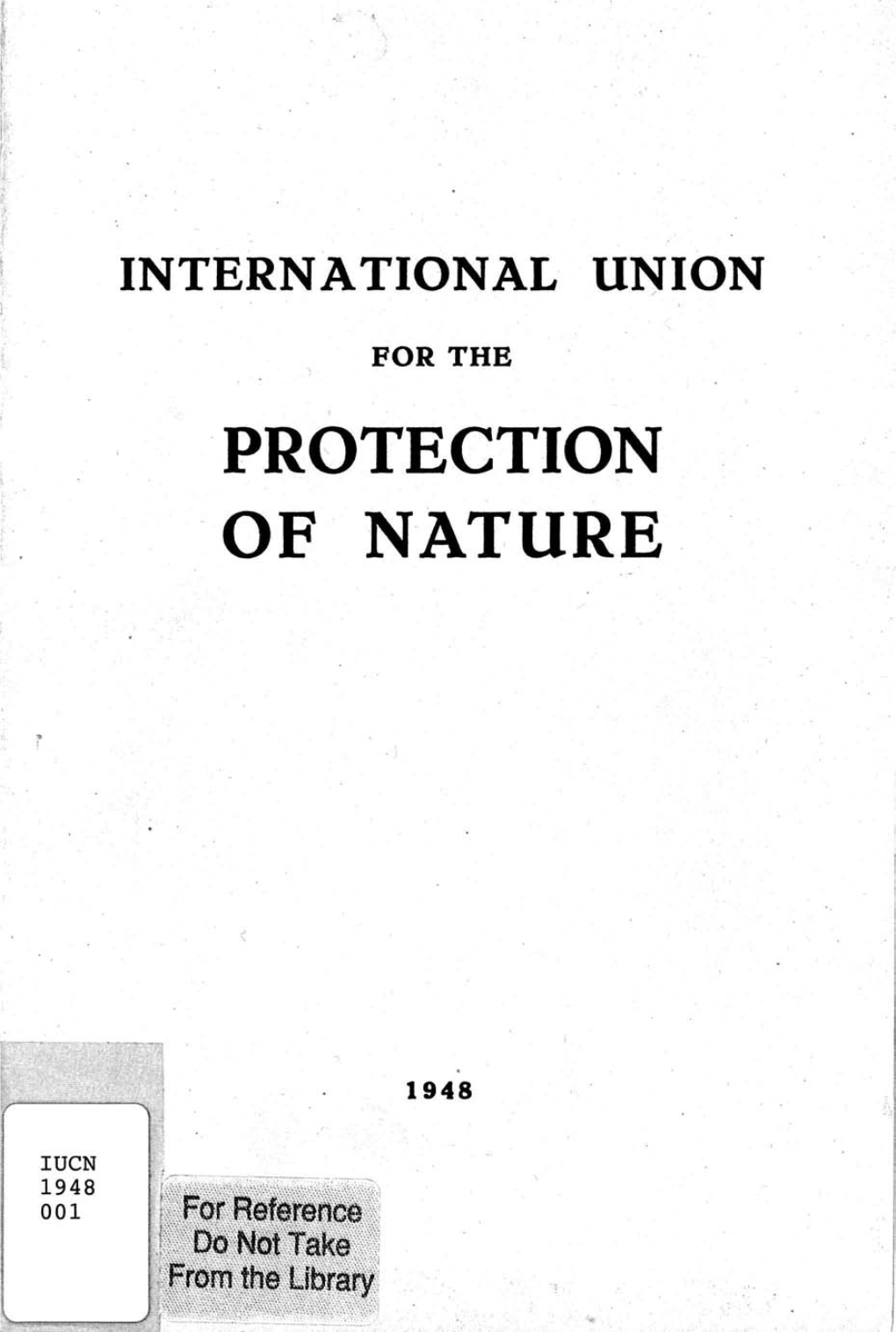 Protection of Nature