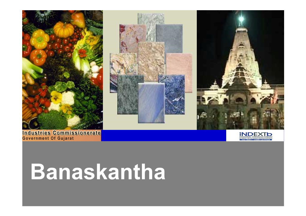 Banaskantha INDEX