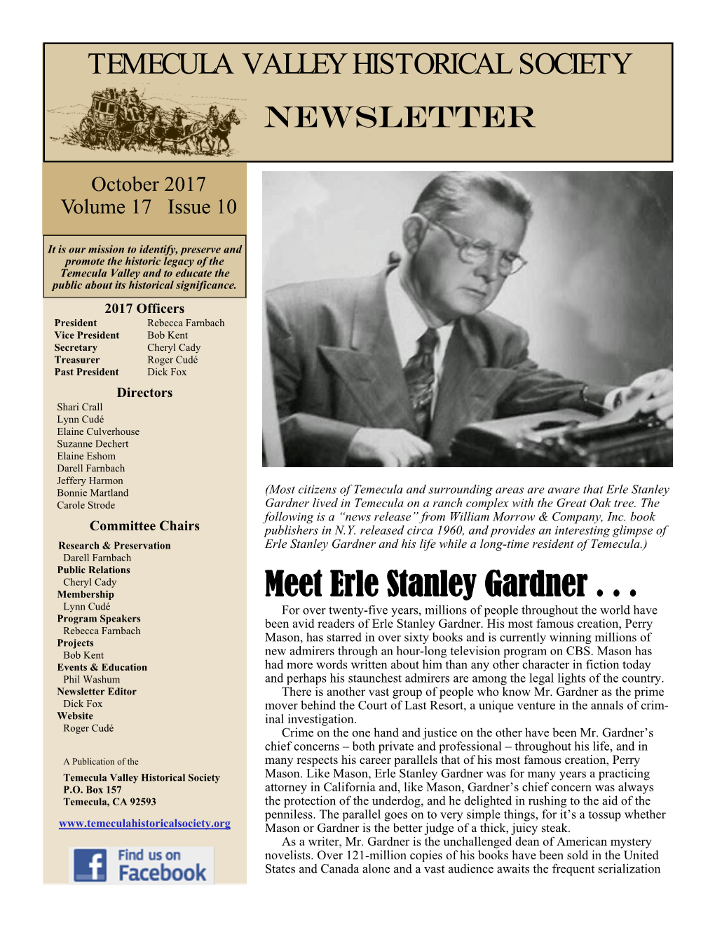 Meet Erle Stanley Gardner