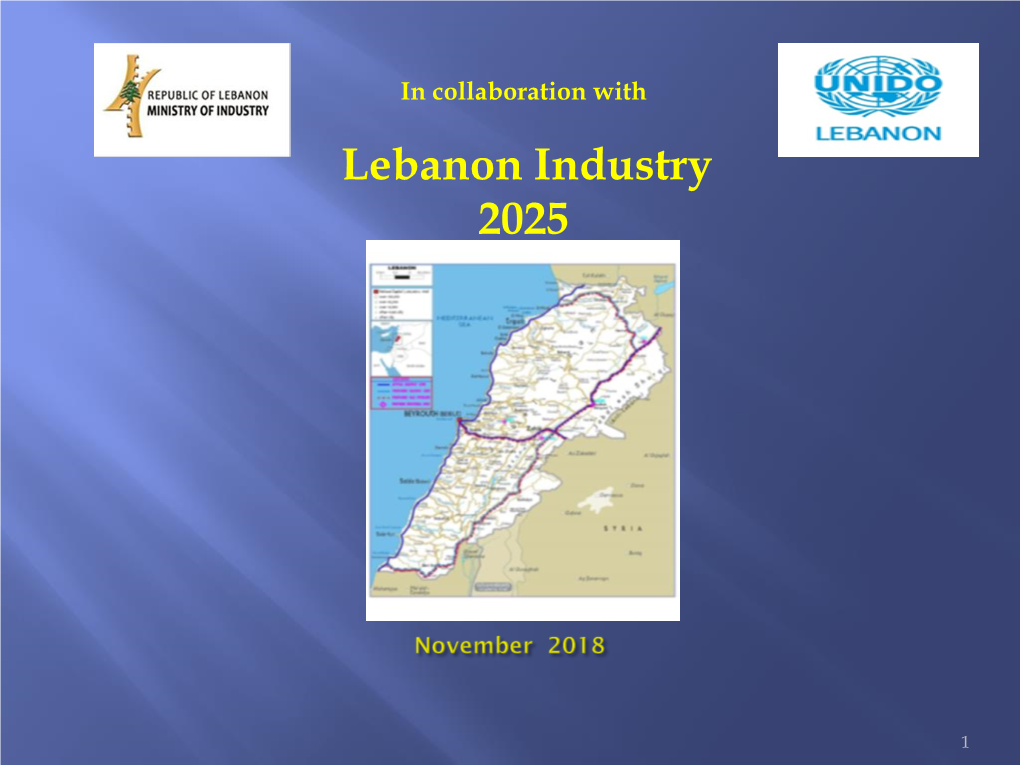 Lebanon Industry 2025