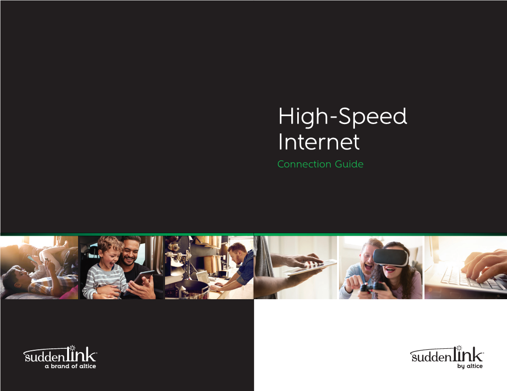 High-Speed Internet Connection Guide Welcome