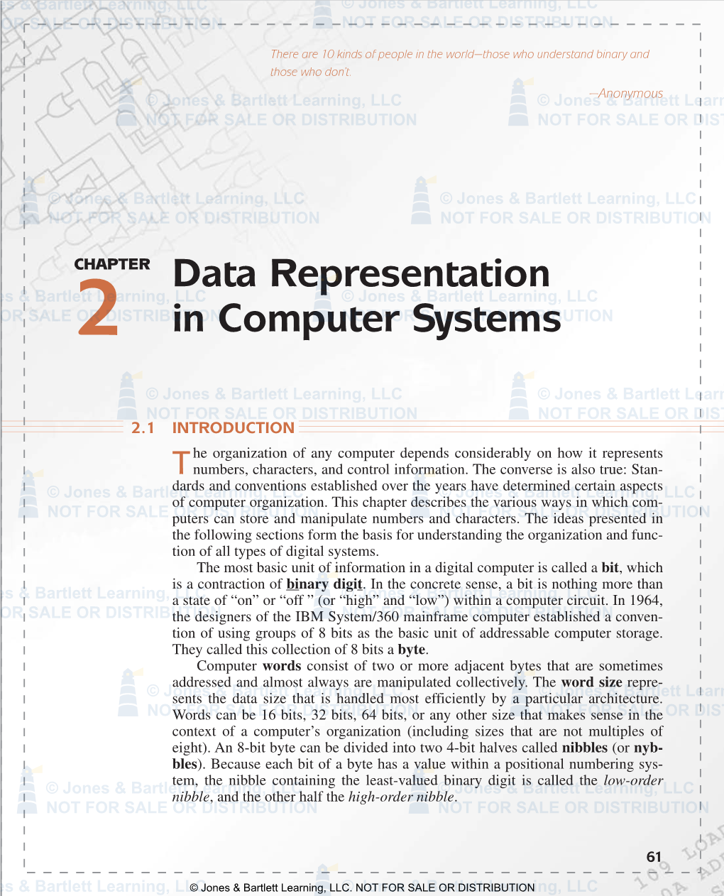 Data Representation in Computer Systems