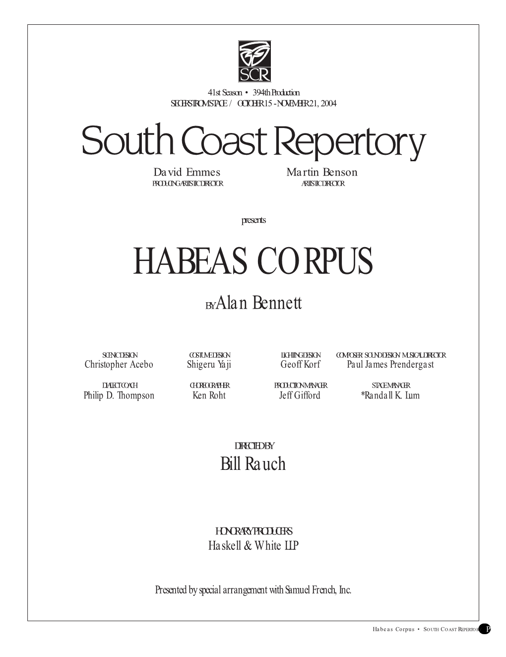 Habeas Corpus