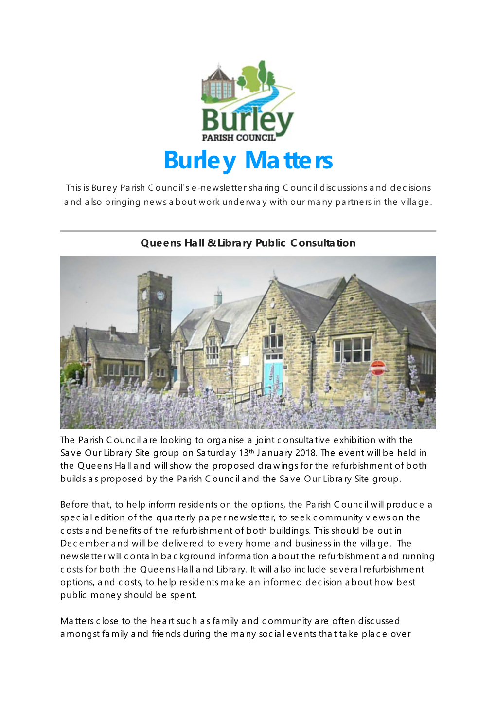 Burley Matters