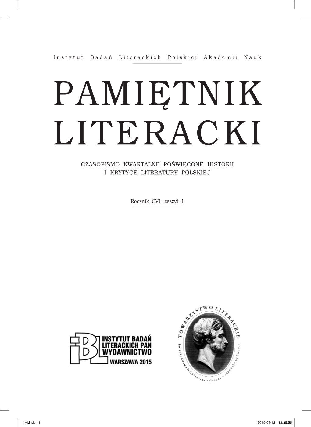 Pamiętnik Literacki