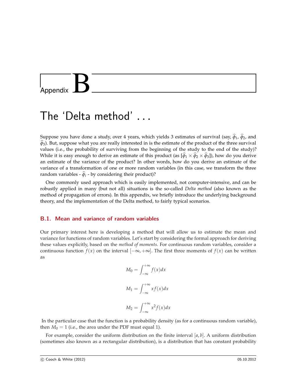 The 'Delta Method'