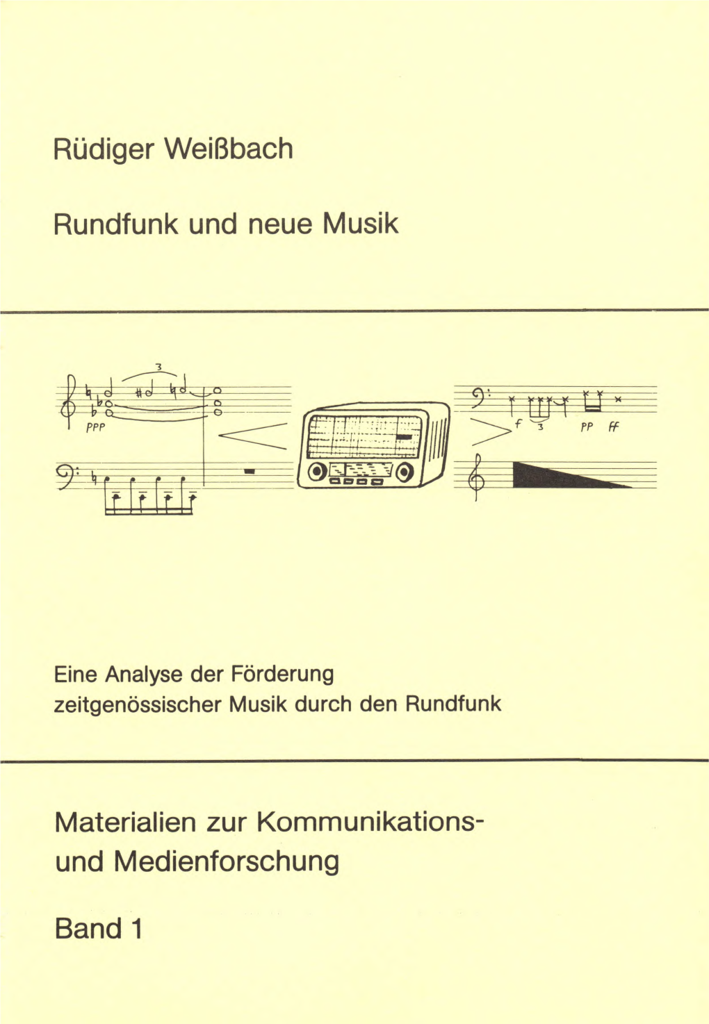 Rundfunk Und Neue Musik