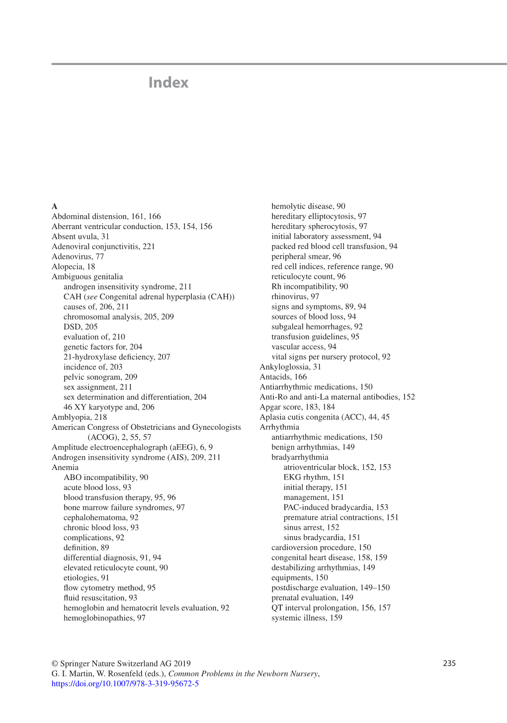 235 © Springer Nature Switzerland AG 2019 G. I. Martin, W. Rosenfeld