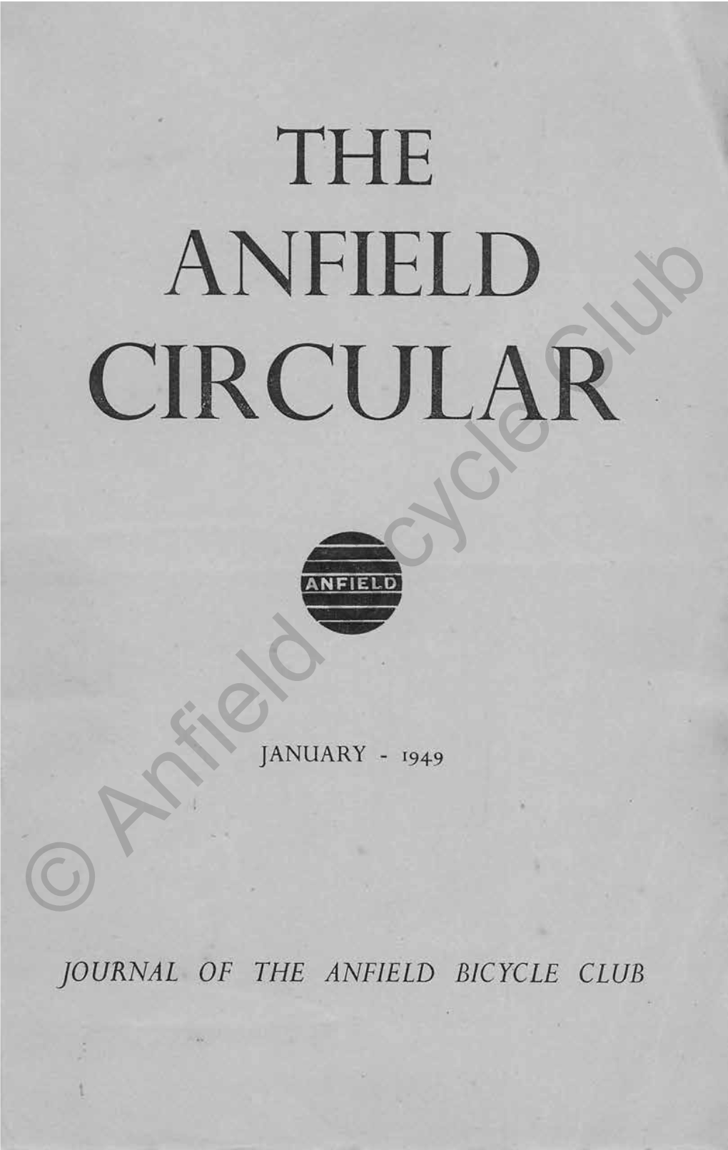 Anfield Bicycle Club Circular