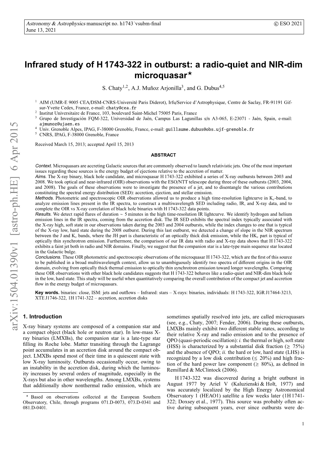 Infrared Study of H1743-322 in Outburst: a Radio-Quiet and NIR-Dim