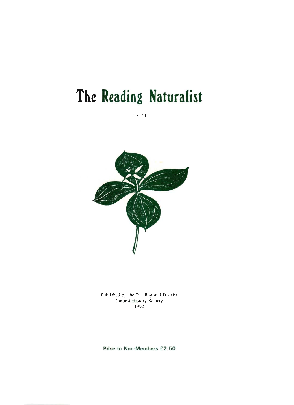 The Reading Naturalist