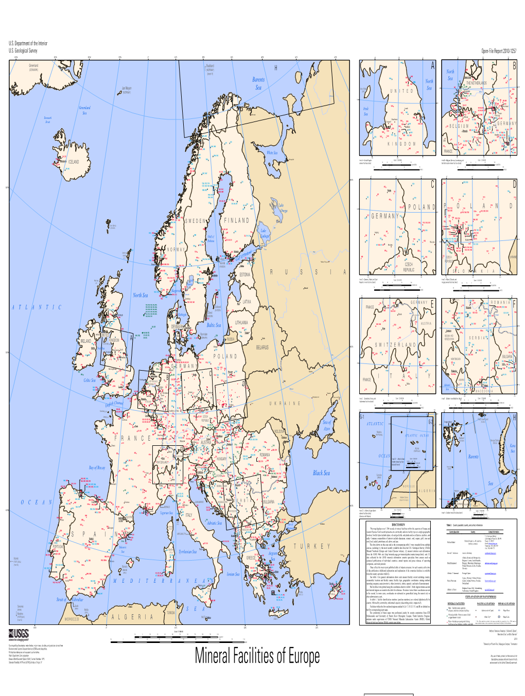 Mineral Facilities of Europe Endorsement by the United States Government