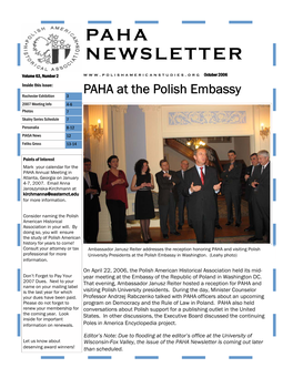 Paha Newsletter