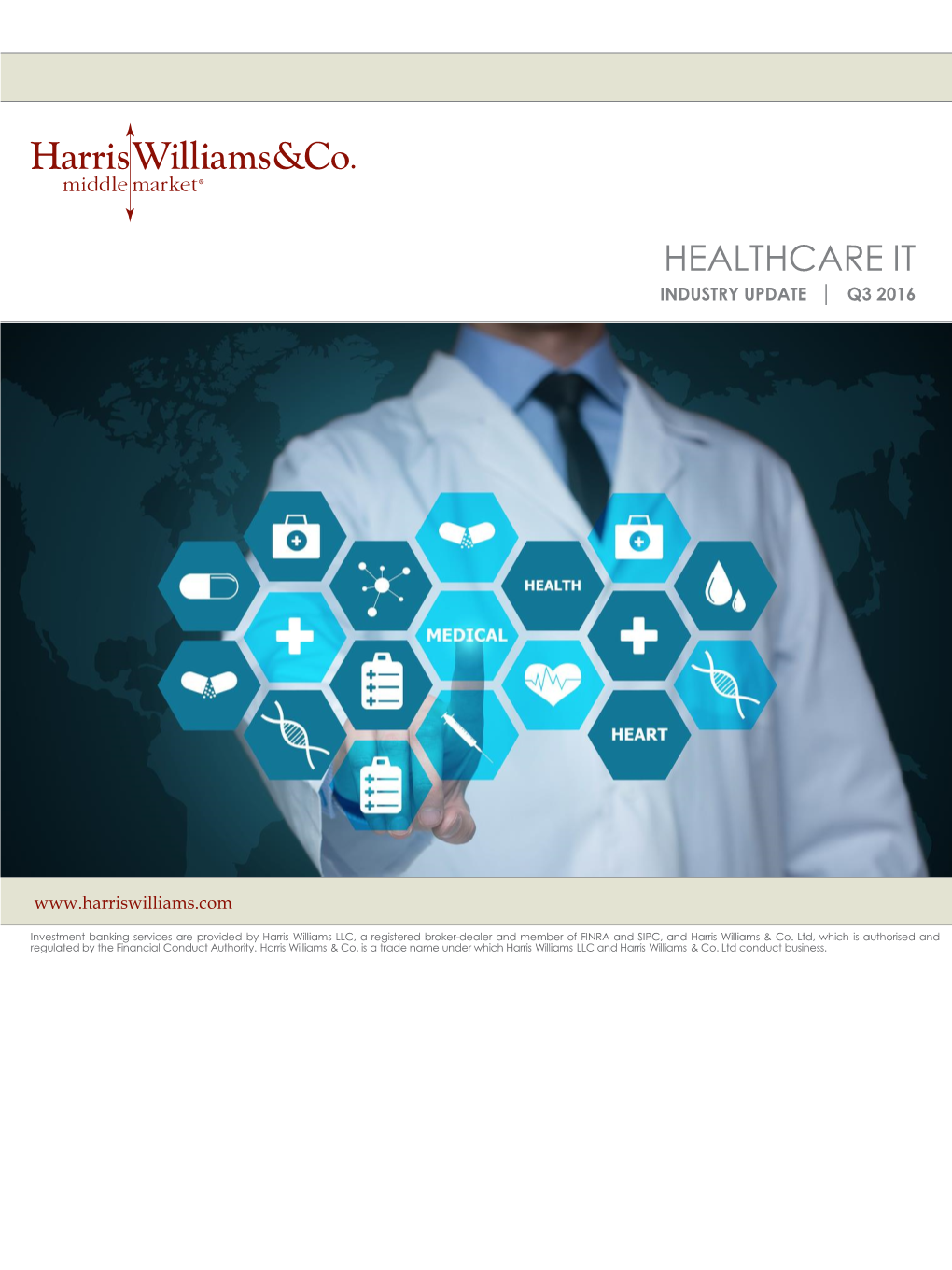 Healthcare It Industry Update │ Q3 2016