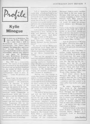 Profile: Kylie Minogue