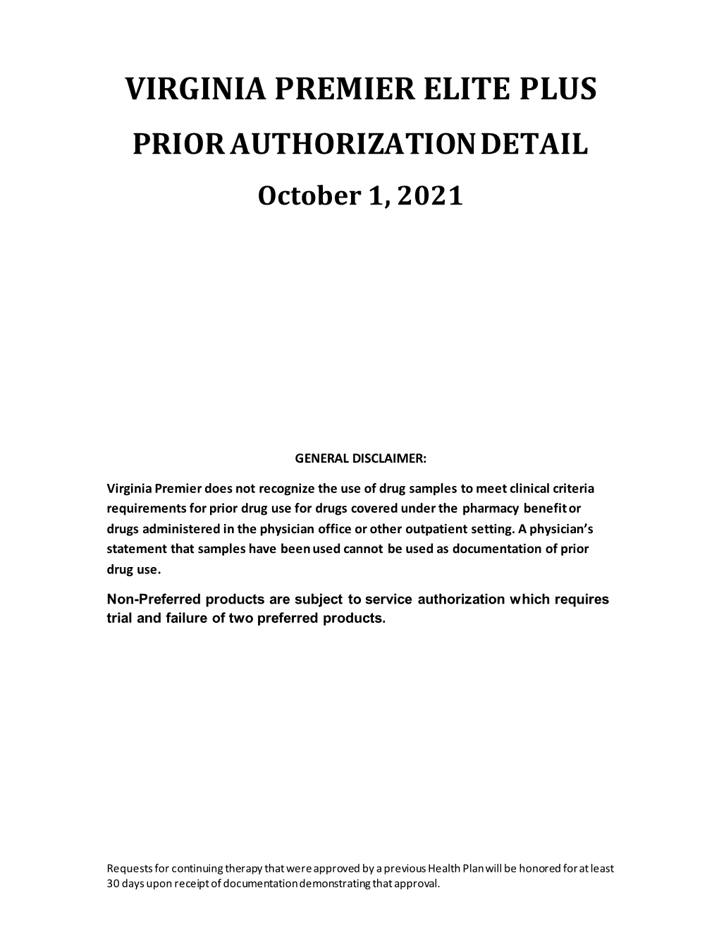 Prior Authorization Criteria for Approval - DocsLib