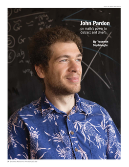 John Pardon on Math’S Power to Distract and Divert