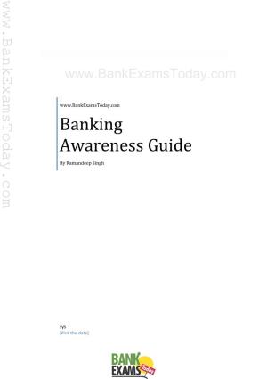 Banking Awareness Guide