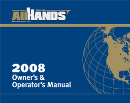 Owner's & Operator's Manual