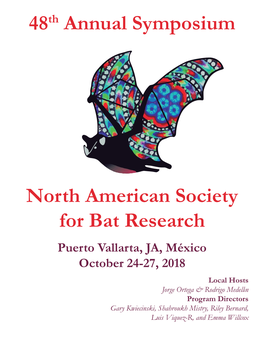 48Th Annual Symposium North American Society for Bat Research