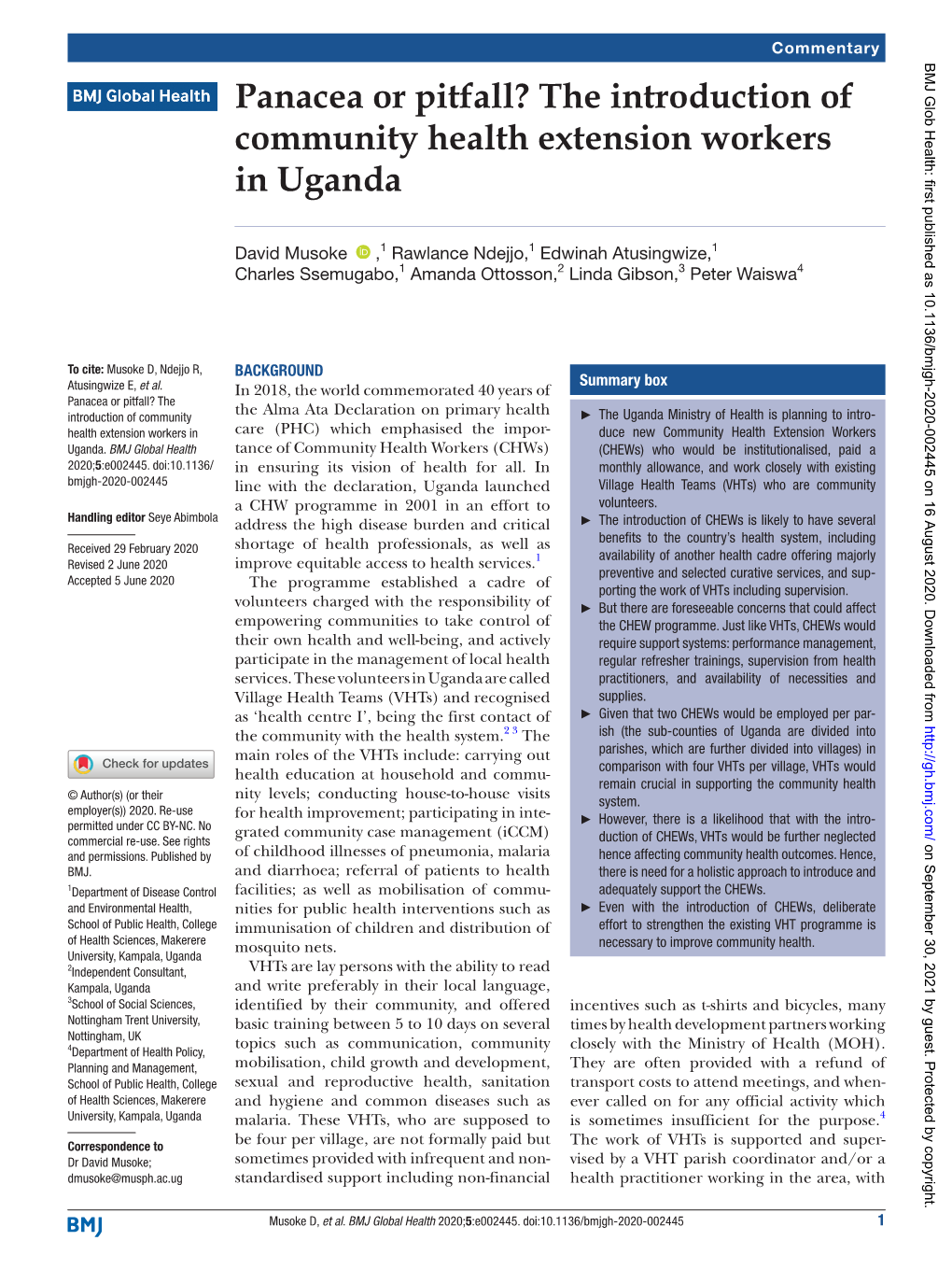 the-introduction-of-community-health-extension-workers-in-uganda-docslib