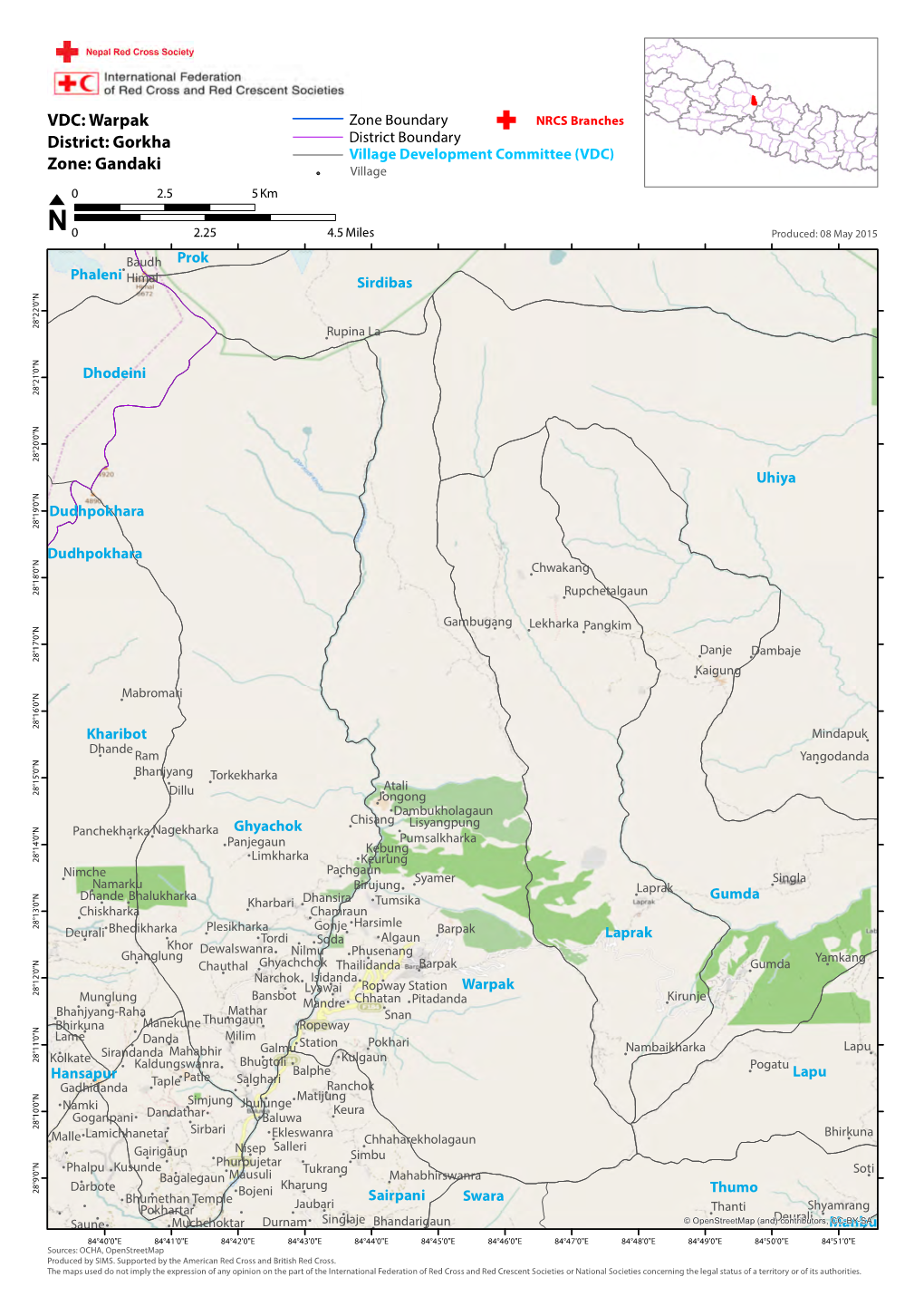 VDC: Warpak District: Gorkha Zone: Gandaki