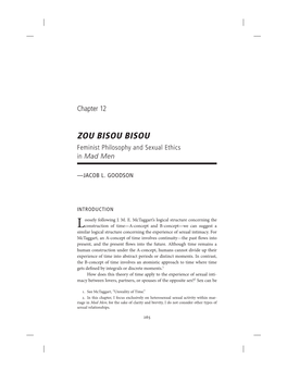 Zou Bisou Bisou: Feminist Theory and Sexual Ethics in Mad