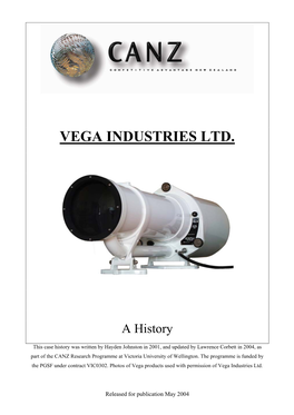 Vega Industries Limited
