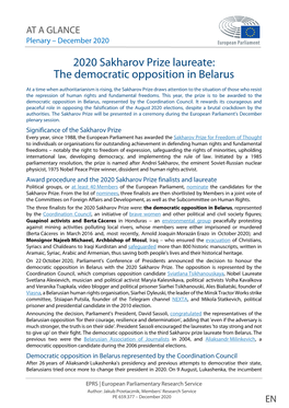 The Democratic Opposition in Belarus