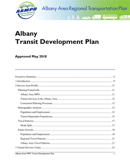 Albany Transit Development Plan