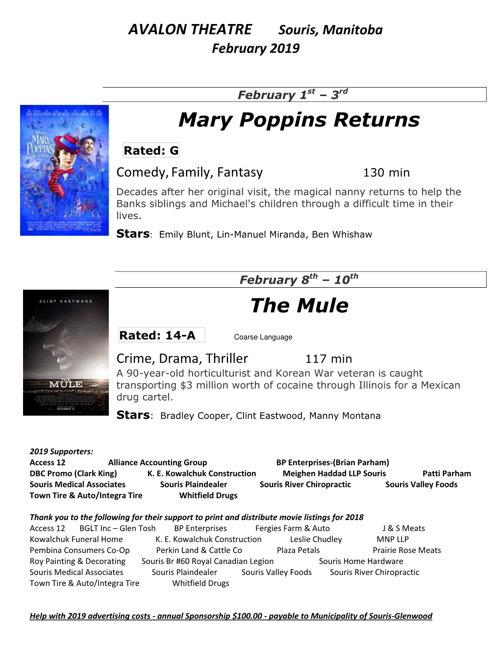 Mary Poppins Returns the Mule