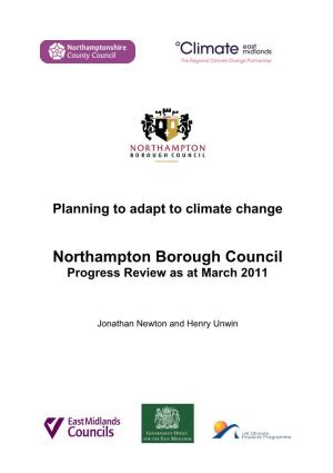 Northampton Borough Council Progress Review As at March 2011