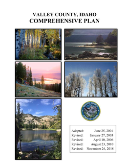 Valley County, Idaho Comprehensive Plan