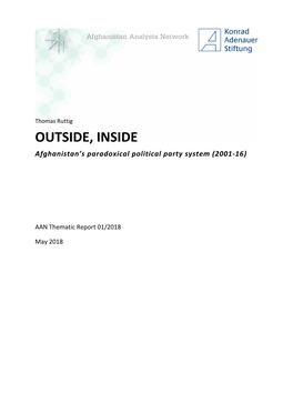 Outside, Inside: Afghanistan's Paradoxical Political Party System