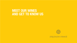 Meet Our Wines and Get to Know Us 1 Liter