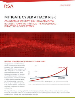 Mitigate Cyber Attack Risk Solution Brief