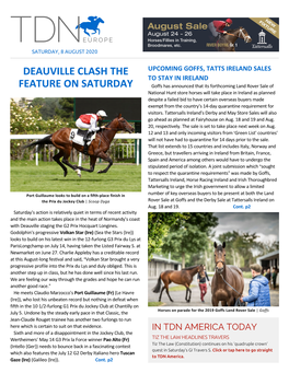 Tdn Europe • Page 2 of 10 • Thetdn.Com Saturday • 8 August 2020