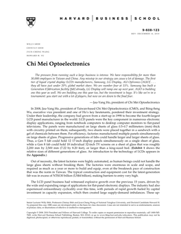 Chi Mei Optoelectronics